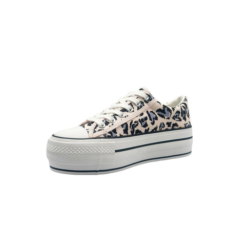 ZAPATILLA LONA PINK LEOPARD