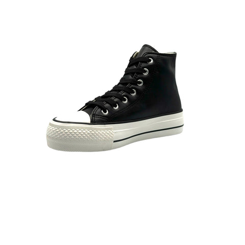 ZAPATILLA NEGRA CAÑA